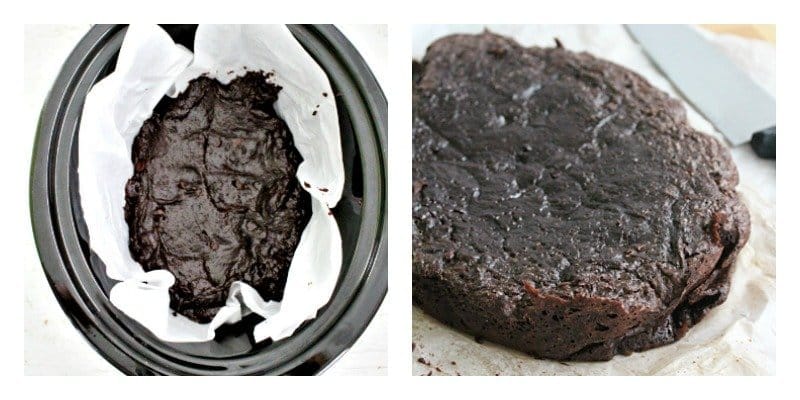 Crock Pot Fudgy Brownies #crockpot #slowcooker #brownies #chocolate #dessert #tableforsevenblog 