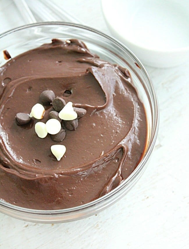 Dark Chocolate Avocado Pudding #darkchocolate #pudding #avocado #dessert 