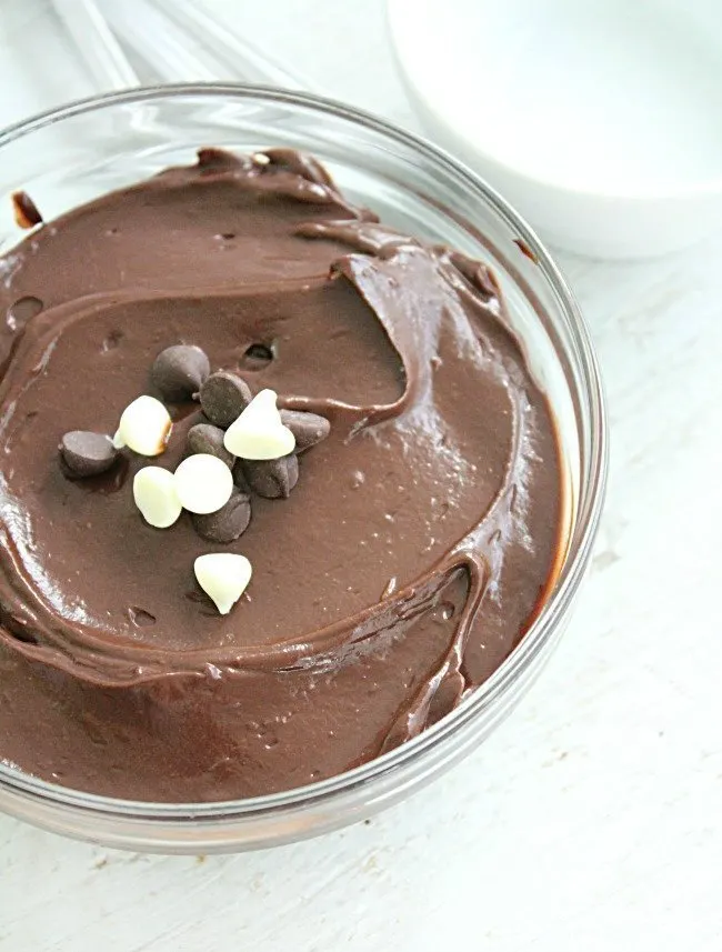 Dark Chocolate Avocado Pudding #darkchocolate #pudding #avocado #dessert
