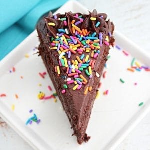 How to Make a Box of Cake Mix Taste Like Homemade #DoctoredCakeMix #cakemix #chocolate #cake #dessert #tableforsevenblog