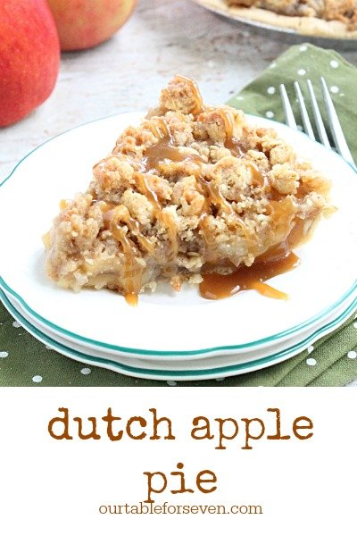 Dutch Apple Pie @tableforseven #tableforsevenblog #applepie #dutchapple #pie 