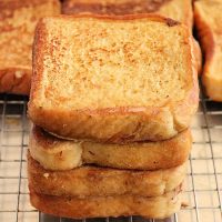 Easy French Toast- Table for Seven