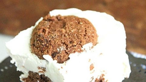 Frozen Whipped Topping Cookies- Table for Seven #whippedtopping #cookies #nobake #dessert #tableforsevenblog #easydessert