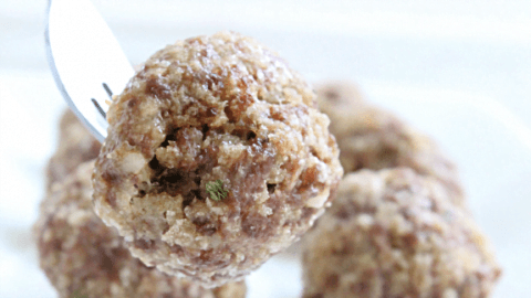 Ground Turkey (or Beef/Chicken/Pork) Meatballs #meatballs #groundbeef #groundturkey #tableforsevenblog