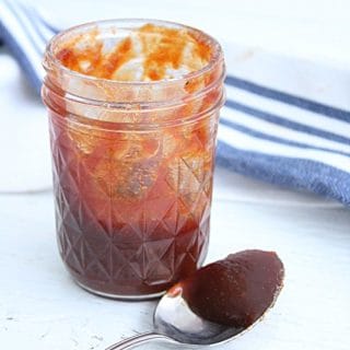 Honey BBQ Sauce- Table for Seven #honey #bbq #sauce