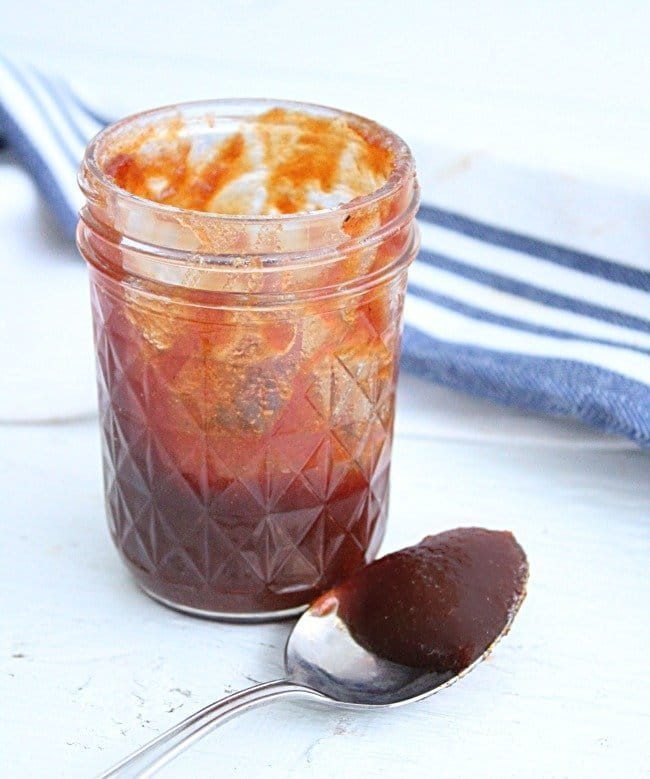 Honey BBQ Sauce- Table for Seven #honey #bbq #sauce