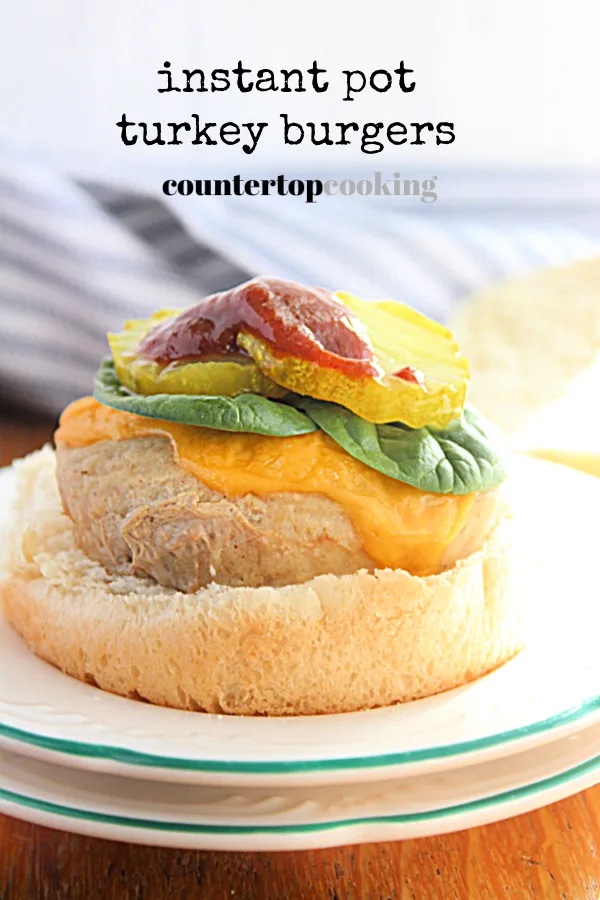 Frozen turkey burger outlet in instant pot