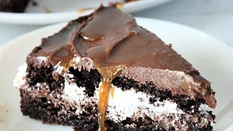 Layered Brownie Dessert- Table for Seven #tableforsevenblog #brownies #dessert #layered #chocolate
