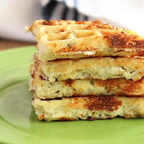 Mashed Potatoes Waffles - Table for Seven
