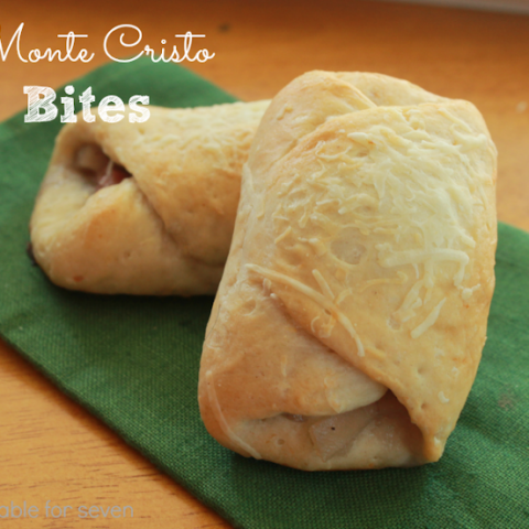 Monte Cristo Bites #tableforsevenblog #bites #montecristosandwich