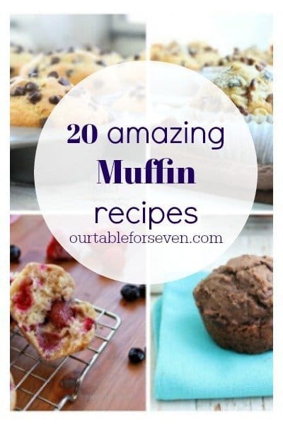 Muffin Recipes #muffins #recipes #muffinrecipes #tableforsevenblog