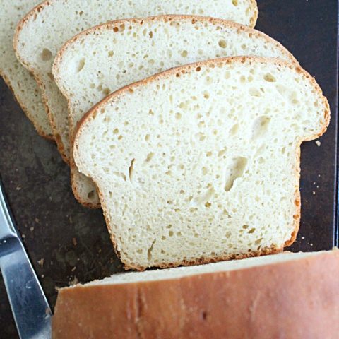 No Knead Sandwich Bread- Table for Seven #noknead #bread #sandwichbread