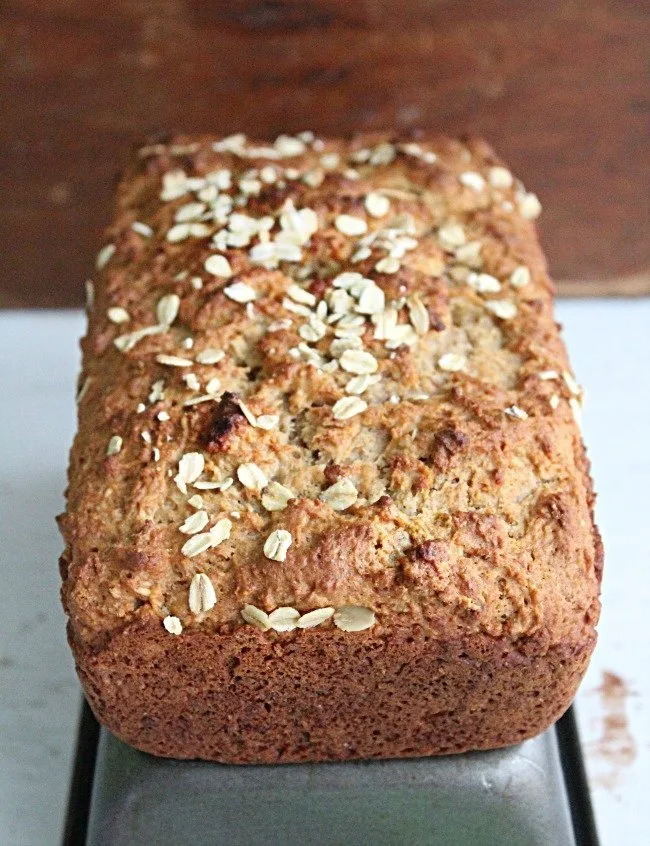 No Yeast Oat Bread- Table for Seven #bread #noyeast #oats #oatbread #homemade bread