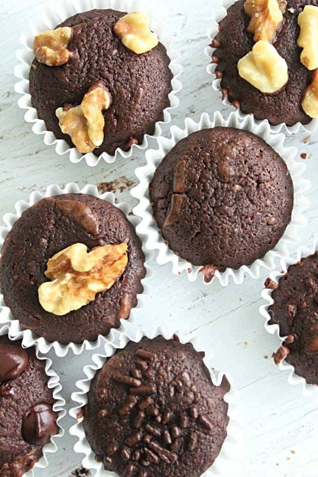 Nutella Brownie Bites- Table for Seven #nutella #browniebites #dessert