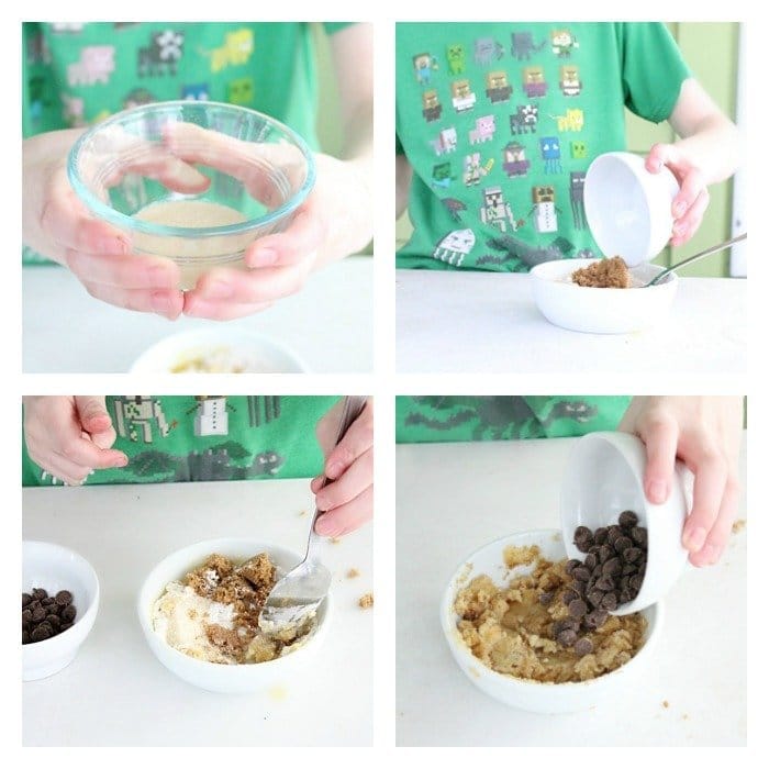 One Minute Chocolate Chip Cookie more steps