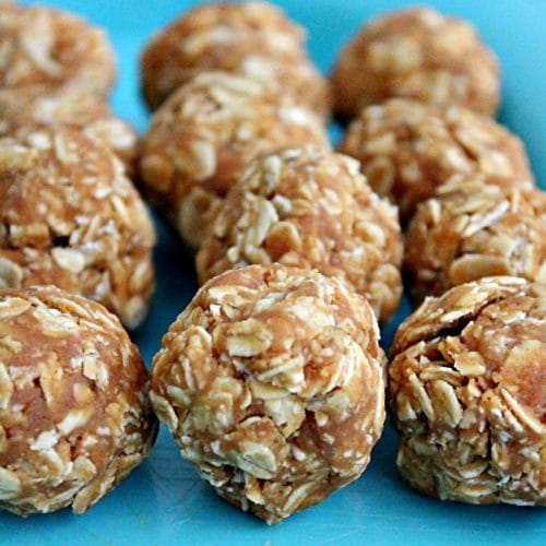 Peanut Butter Oatmeal Dog Treats Table for Seven