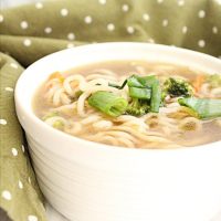 Ramen Noodle Soup- #tableforsevenblog #ramen #noodlesoup #soup #dinner