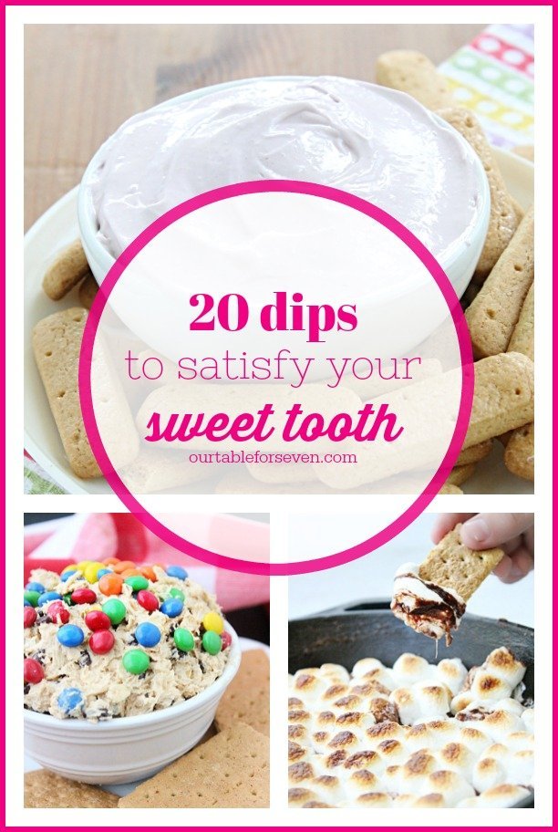 20 Dips for Your Sweet Tooth