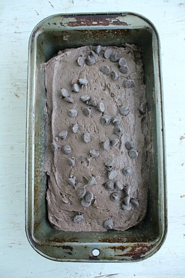 Three Ingredient Chocolate Quick Bread #quickbread #chocolate