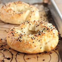 Two Ingredient Bagels- Table for Seven