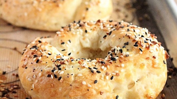 Two Ingredient Bagels- Table for Seven