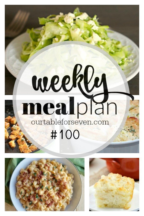 Weekly Meal Plan 100 #mealplan #menuplan #dinner 