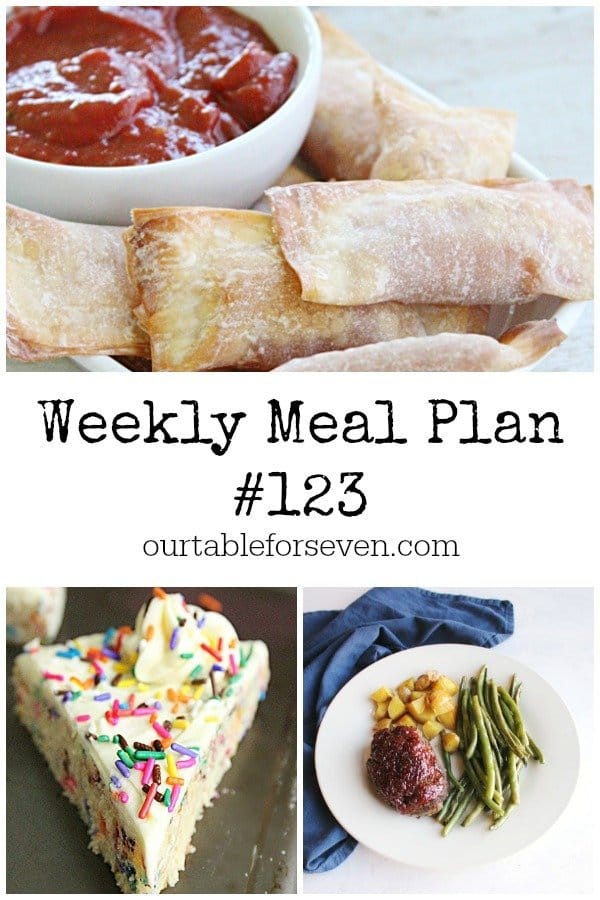 Weekly Meal Plan 123- Table for Seven