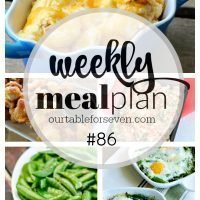 Weekly Meal Plan 86 #menuplan #menuplanning #mealplanning #tableforsevenblog