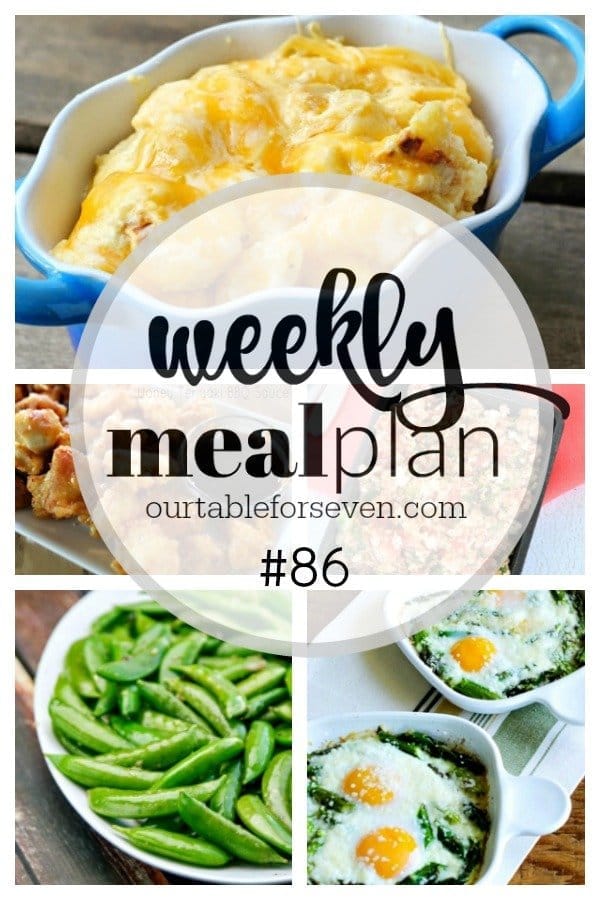 Weekly Meal Plan 86 #mealplan #menuplan #menuplanning #tableforsevenblog