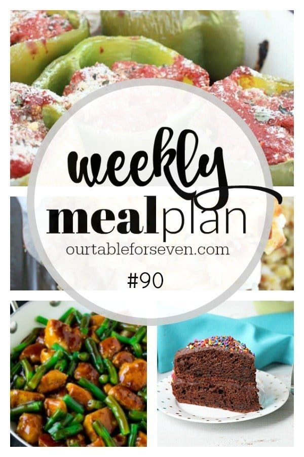 Weekly Meal Plan 90 #tableforsevenblog #menuplanning #mealplanning #mealplan