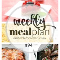 Weekly Meal Plan 94 #mealplan #menuplan #mealplanning #dinner