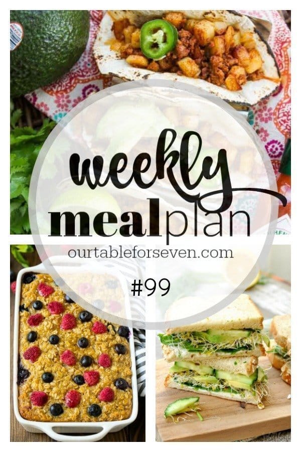 Weekly Meal Plan 99 #menu #mealplan #mealplanning